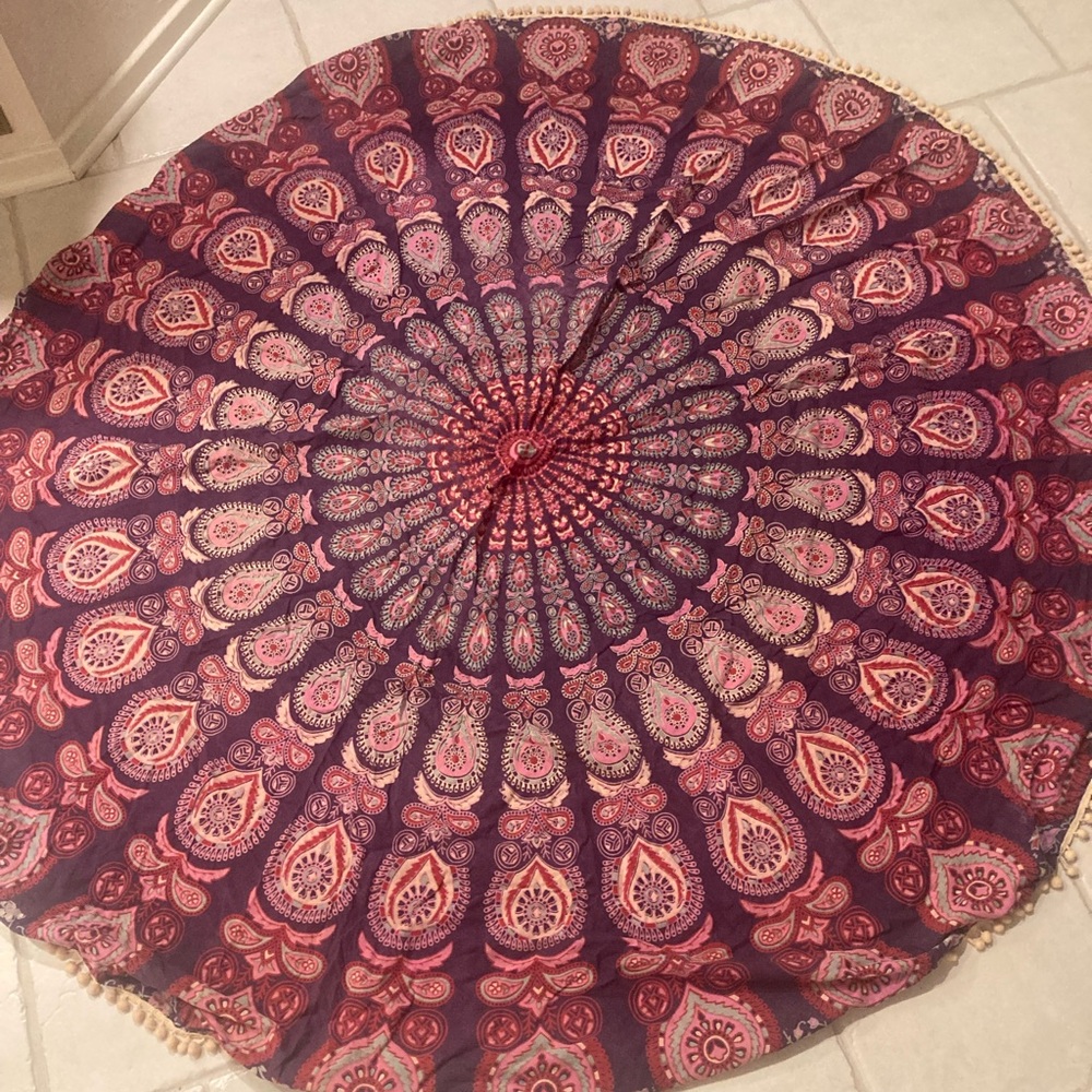 Bohemian Mandala Tapestry